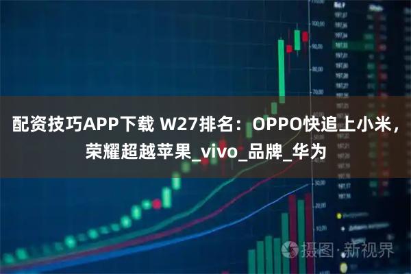 配资技巧APP下载 W27排名：OPPO快追上小米，荣耀超越苹果_vivo_品牌_华为