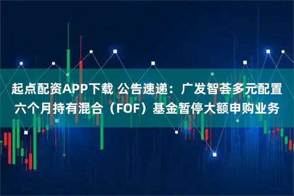 起点配资APP下载 公告速递:广发智荟多元配置六个月持有混合(FOF)基金暂停大额申购业务